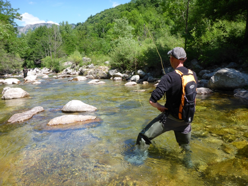 Découverte de la pêche à la mouche en Ardèche