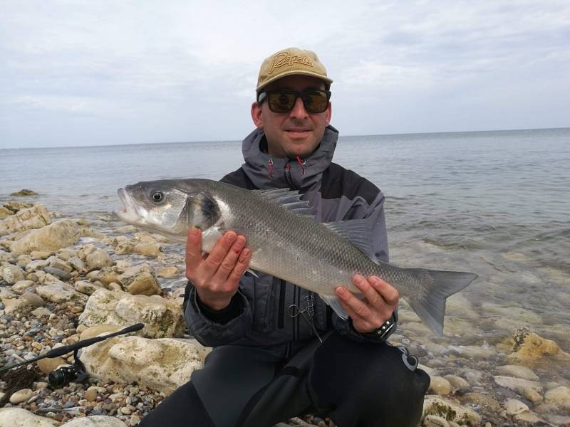 Pêche aux leurres du bord