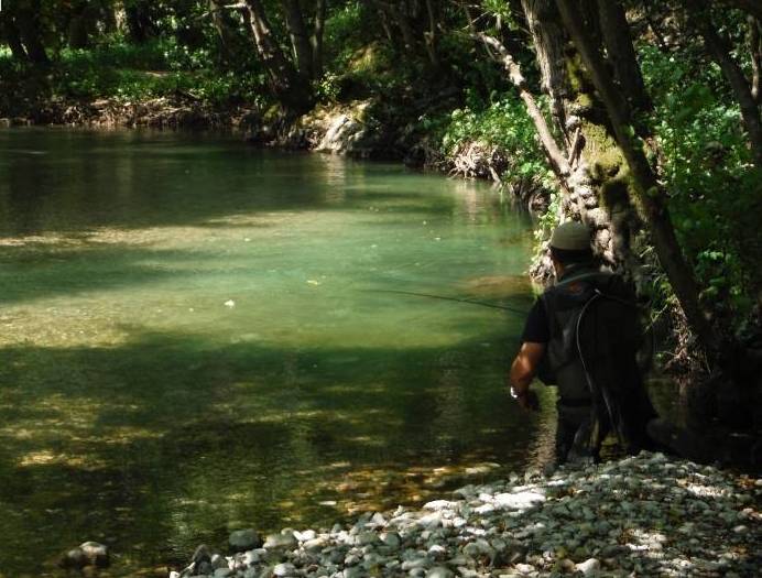 Pêche de la truite en Serbie