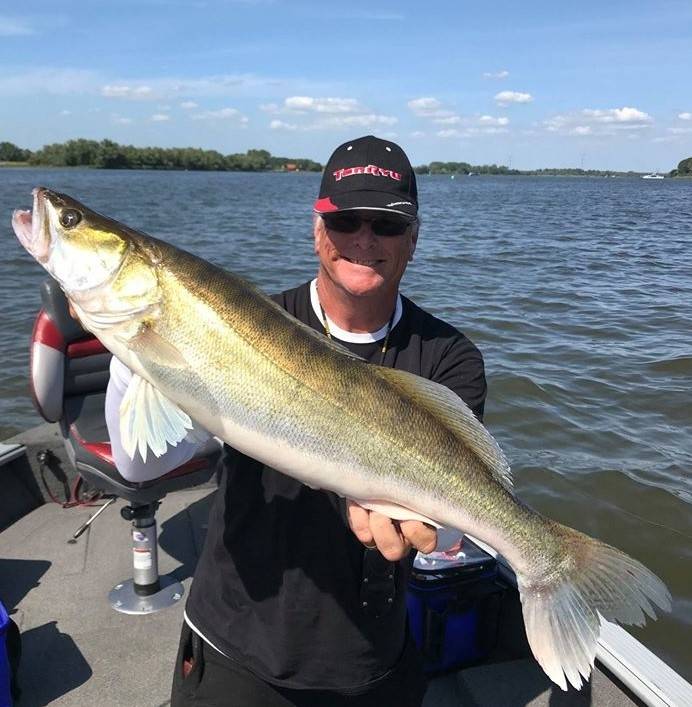 Pêche des carnassiers en Hollande en lac et fleuve