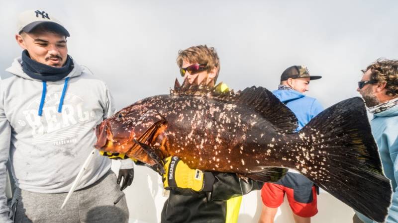 Pêche en jigging dans les Açores