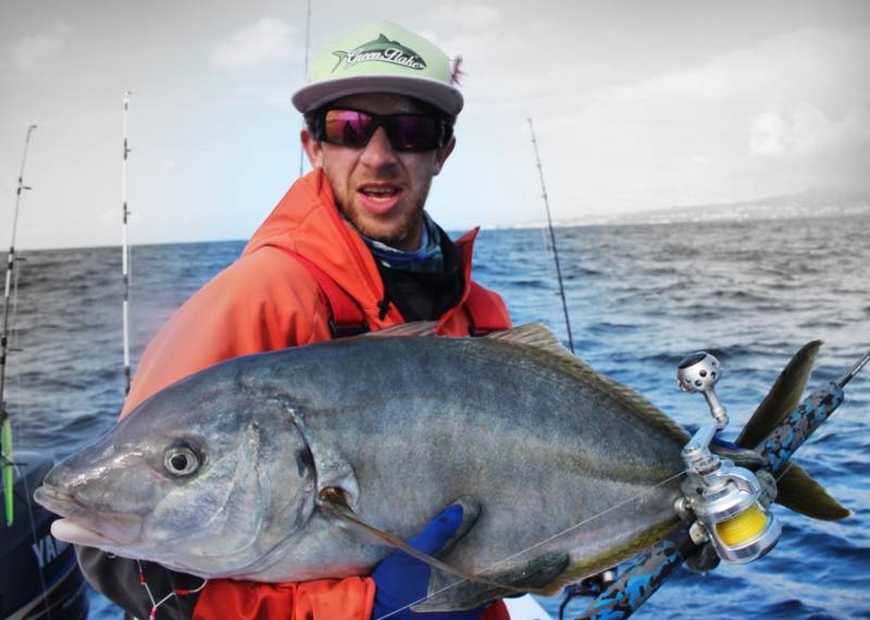 Pêche en jigging dans les Açores
