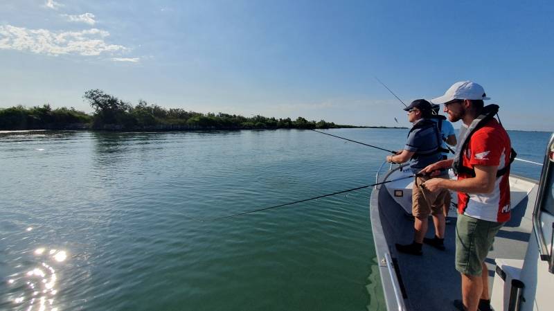 Pêche sur le Delta du Rhône