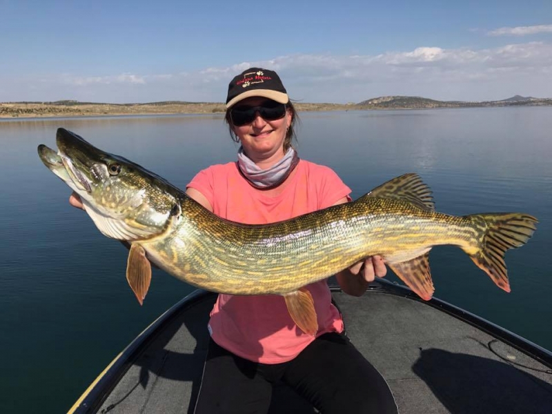 Séjour de pêche des brochets géants d'Extremadura