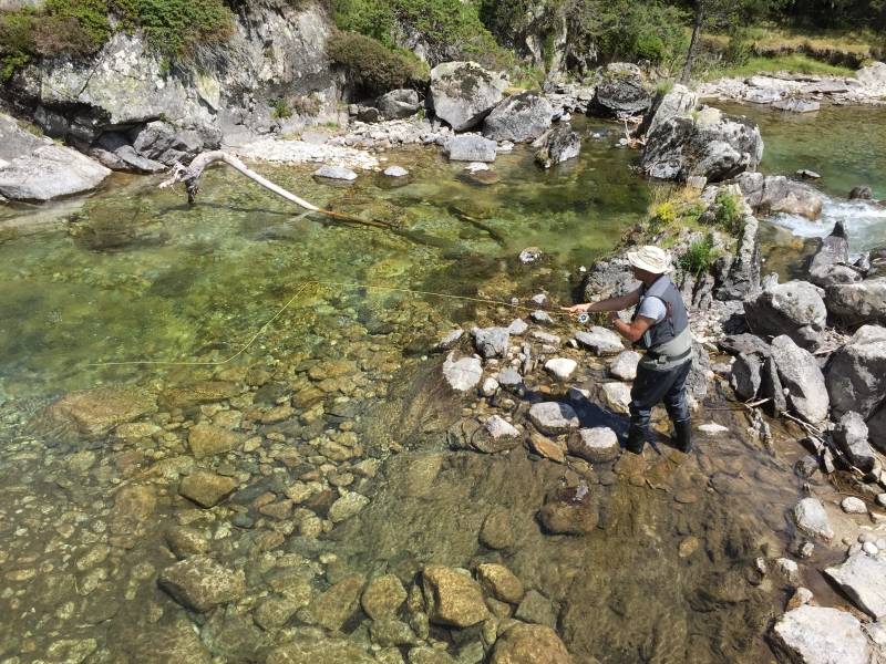 Stage de pêche à la mouche dans les Hautes-Pyrénées
