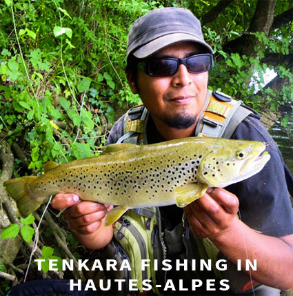 Book the best fishing guides for tenkara fishing in France