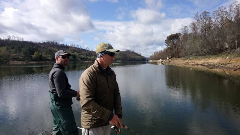 Black bass fishing Portugal