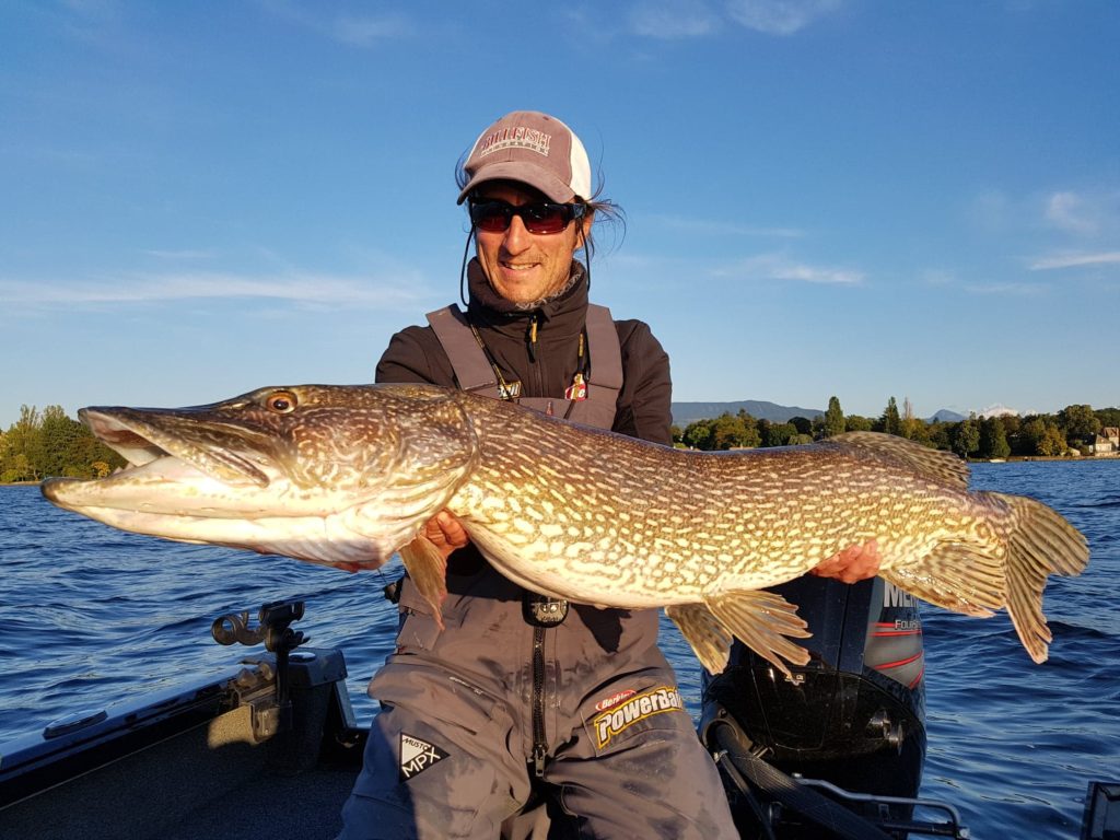 alban choinier et un magnifique brochet