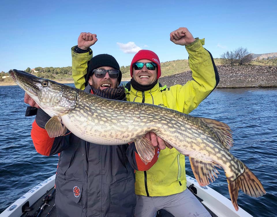 Un magnifique brochet d'Espagne pour Tanguy Marlin