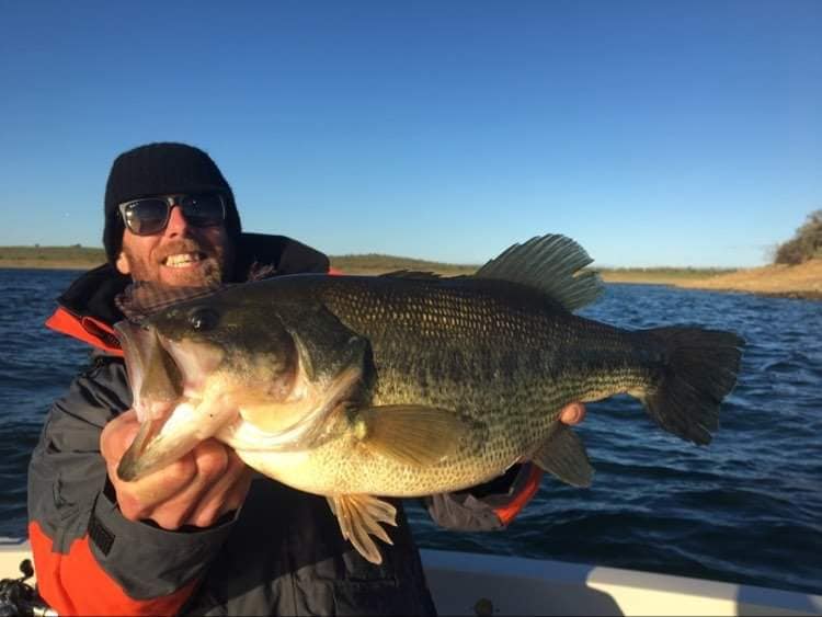 Tanguy de Sakura avec un beau black bass Espagnol