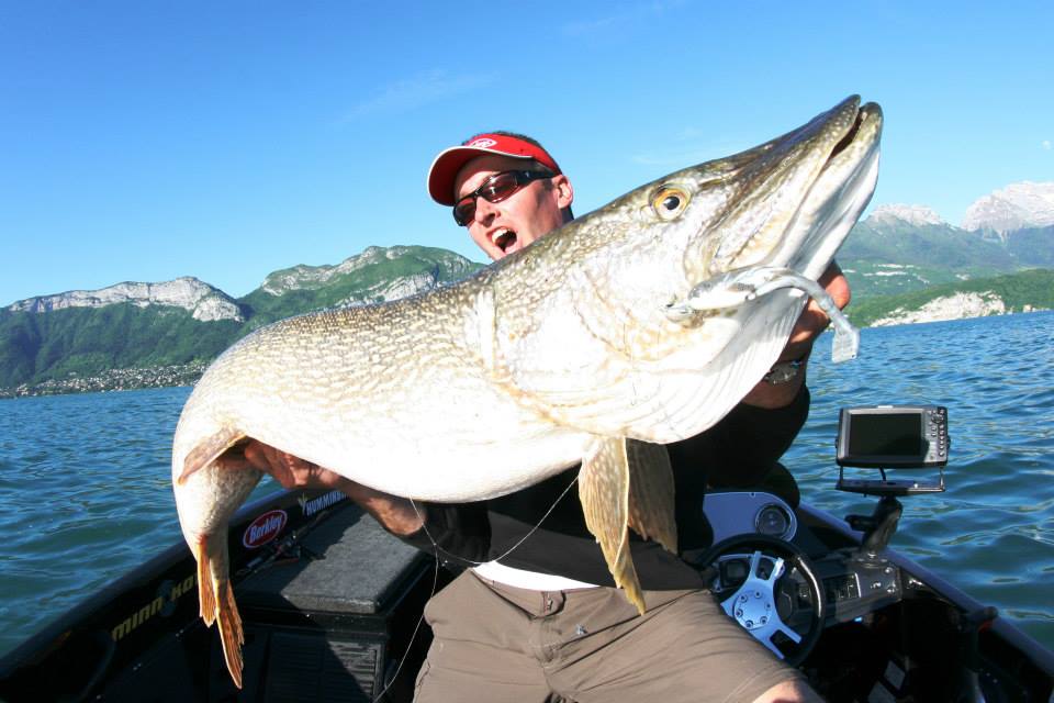 Top 3 : Brochet de 137 cm pris par Sylvain Legendre sur le lac d'Annecy