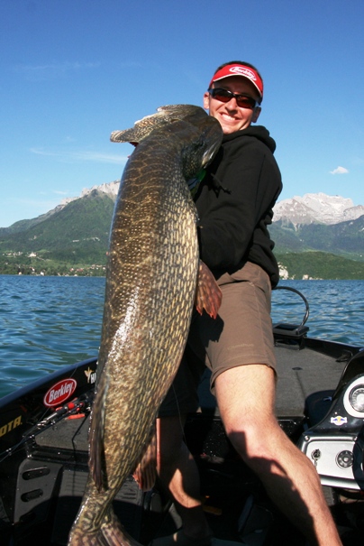 Top 3 : Brochet de 137 cm pris par Sylvain Legendre sur le lac d'Annecy