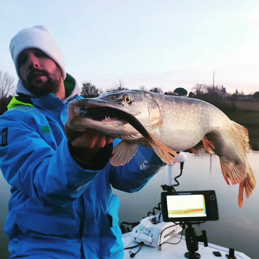 Pêche du brochet en hiver