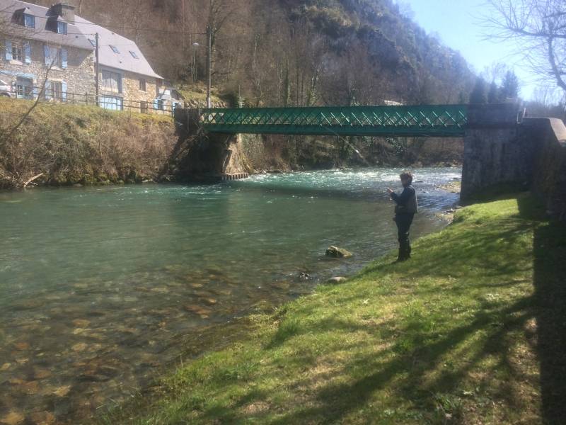 Initiation pêche à la mouche dans les Hautes-Pyrénées