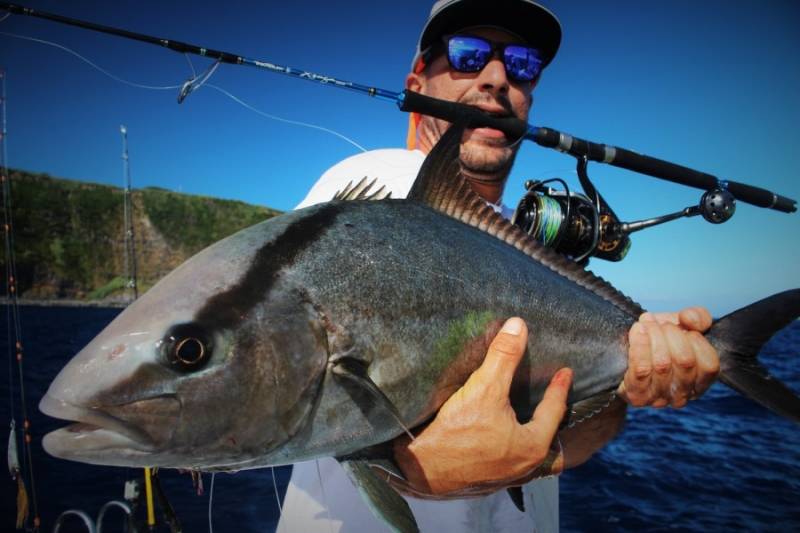 Pêche en jigging dans les Açores