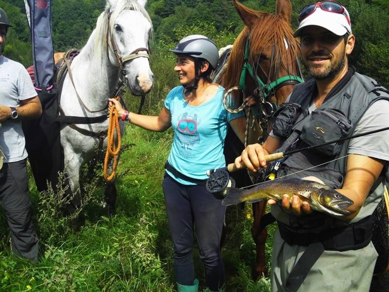 Séjour de pêche à cheval au fil de la Loire sauvage