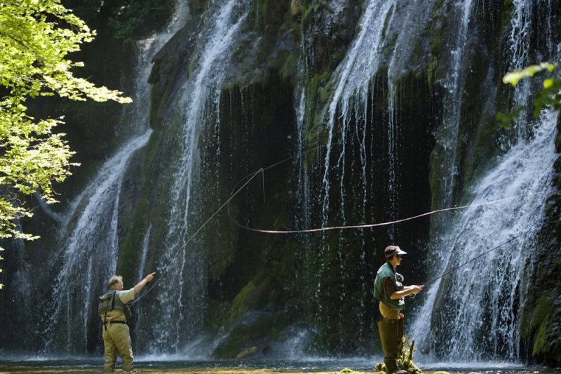 Fly fishing courses in the Jura and Doubs regions