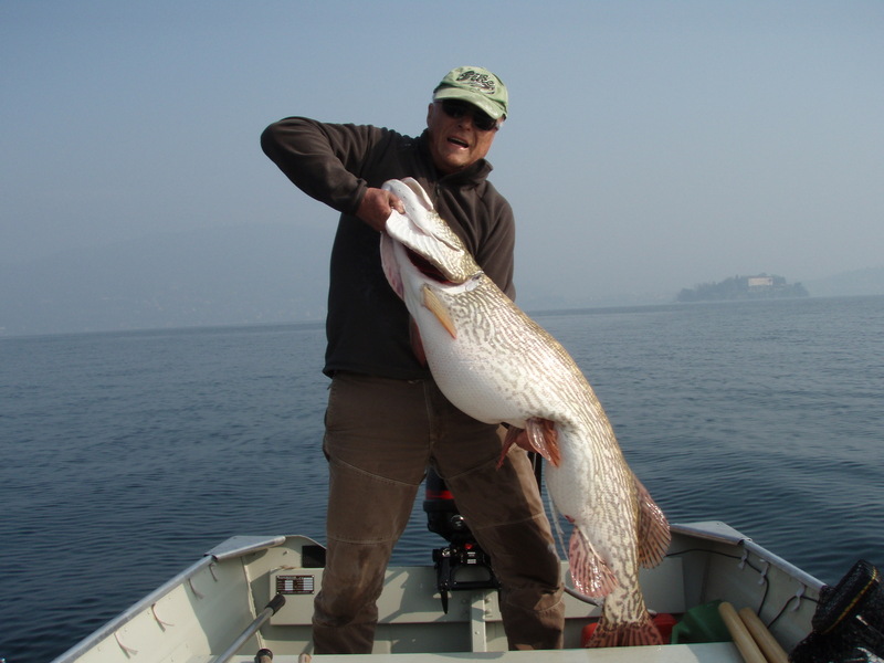 Brochet record Italie