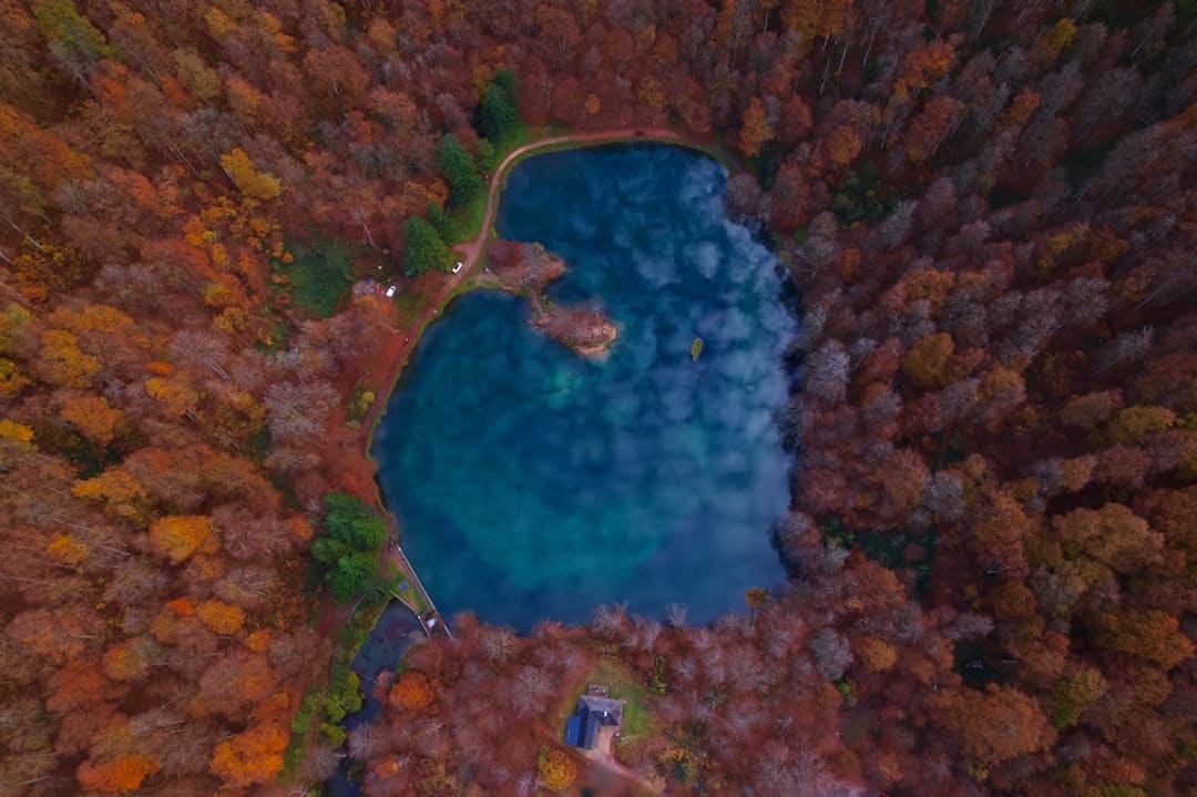 lac de bethmale - vue du lac