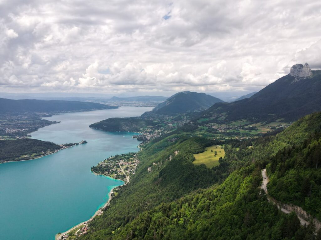 lac de la ganguise - vue du lac