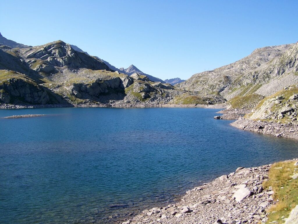 lac de la muzelle - vue du lac