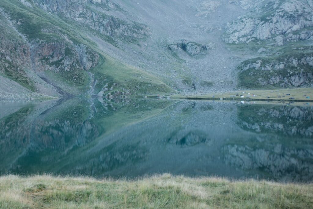 lac de payolle - vue du lac