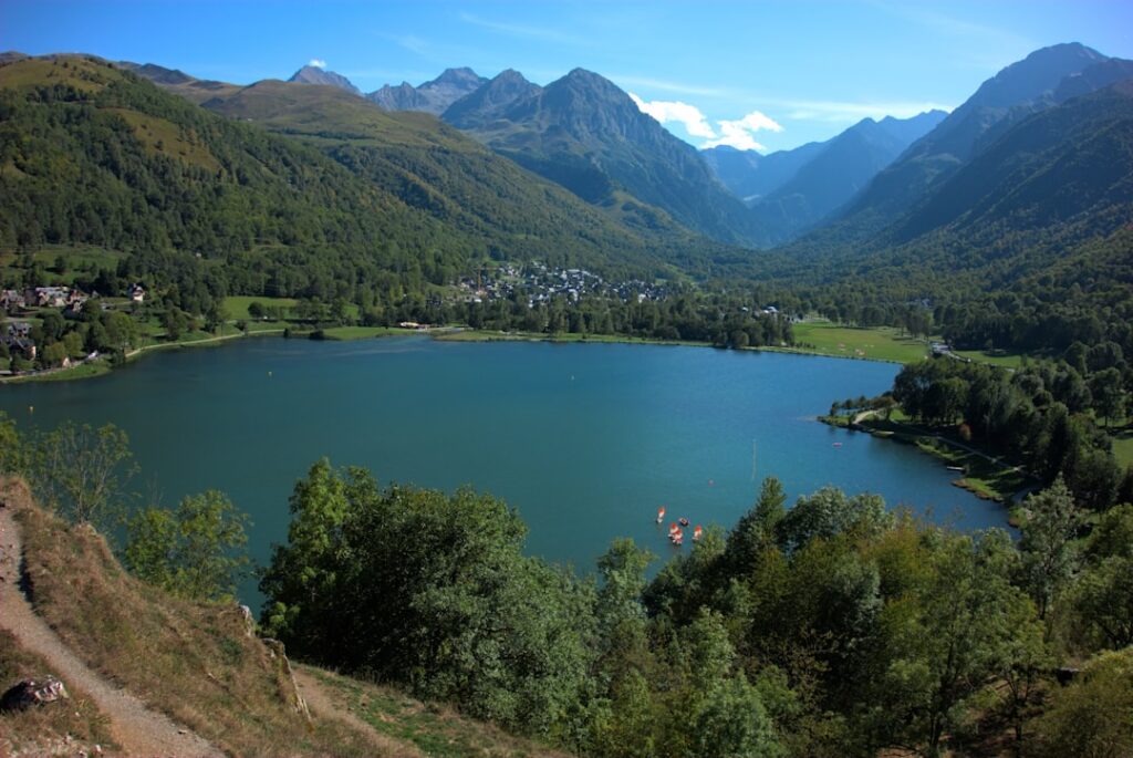 lac des corbeaux - vue du lac