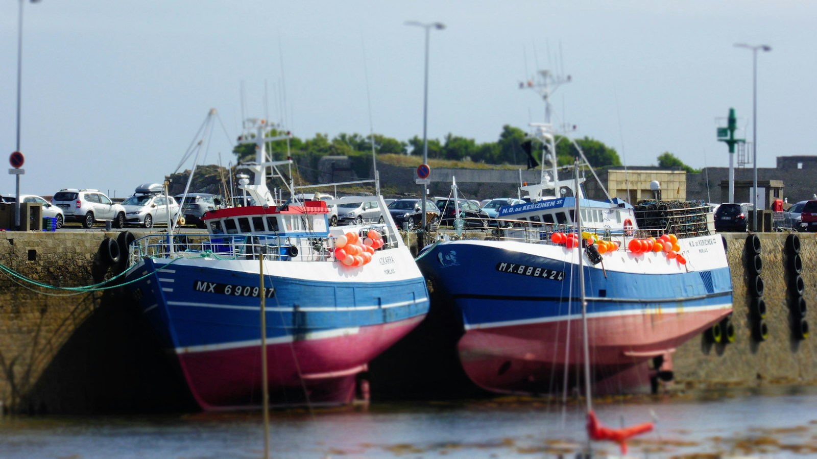 RecFishing : déclarer ses prises de pêche en mer (2026) Port de pêche en France avec bateaux de plaisance